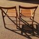 Folding chairs
