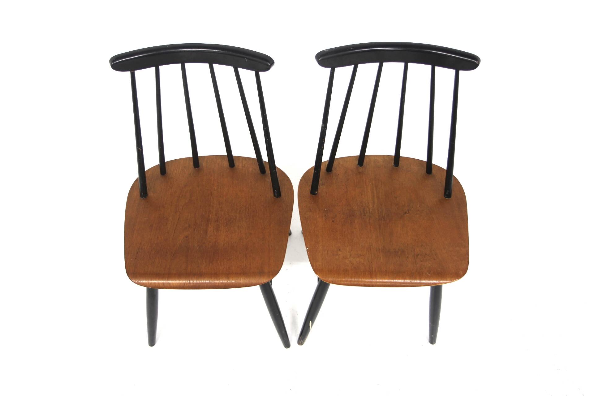 Set de 2 chaises scandinave "Fanett" par Ilmari Tapiovaara, Suède, 1960