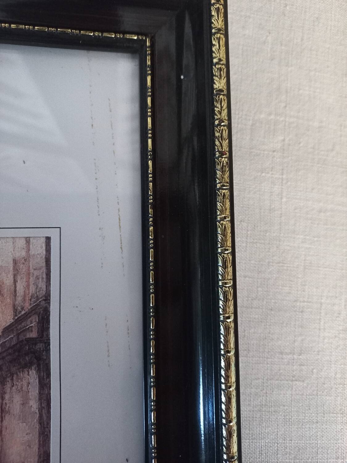 Street illustration painting