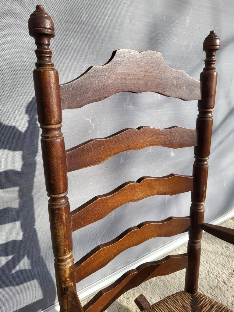 Old rocking nurse chair