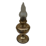 All copper oil lamp and its glass
