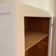 Parisian wardrobe / vintage wardrobe, painted white