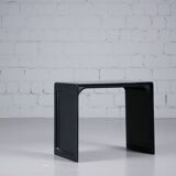 Table d'appoint vintage modèle 621 en noir, signée Dieter Rams pour Vitsœ