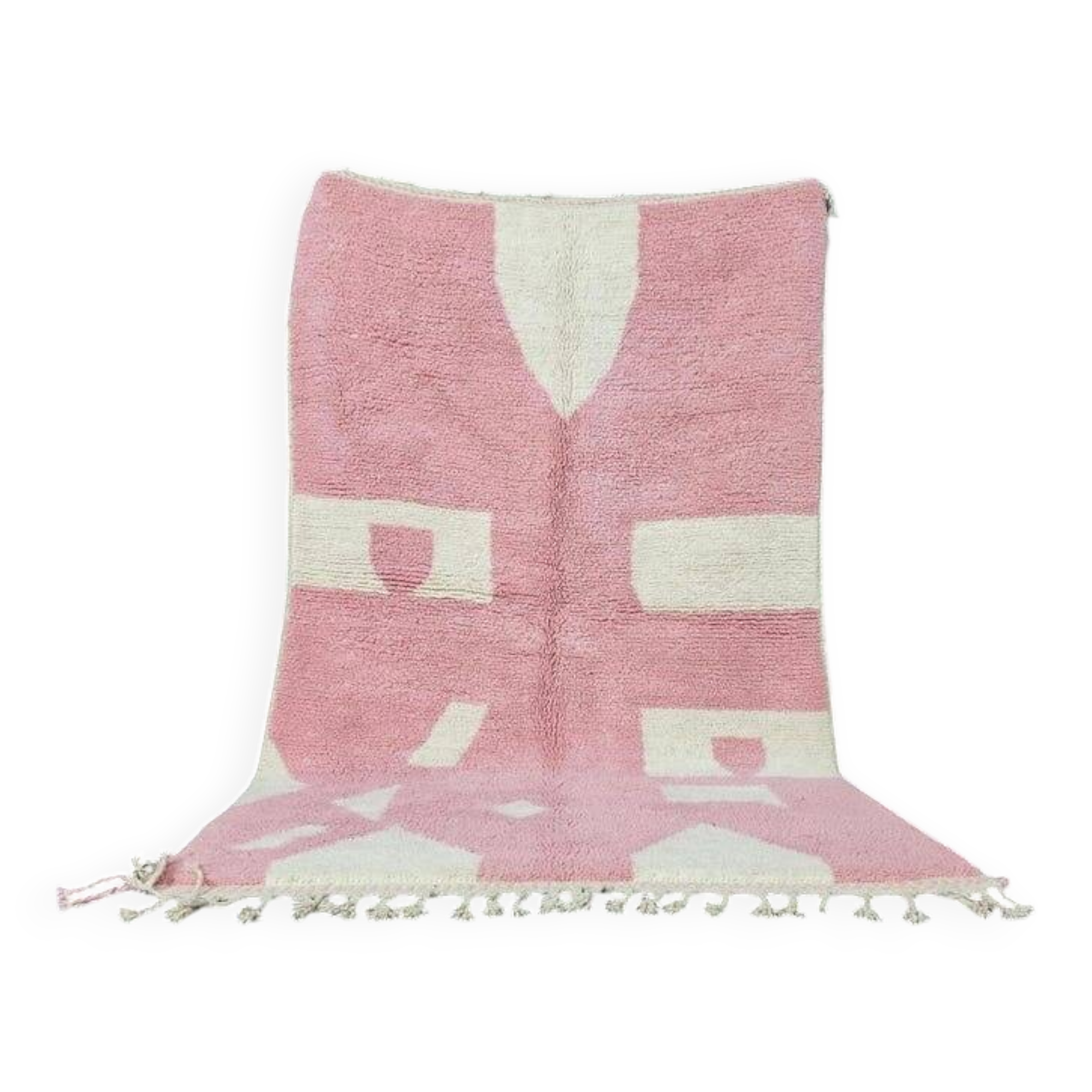 Beni Mrirt rug, handmade in traditional style, size 140 x 260 cm.