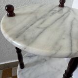 Marble side table from the 60s
