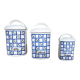 3 spice jars Ditmar Urbach