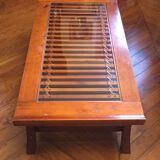 Exotic wooden Asian style coffee table