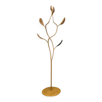 Sculptural coat rack, hat stand, Art Deco, France, 1930s