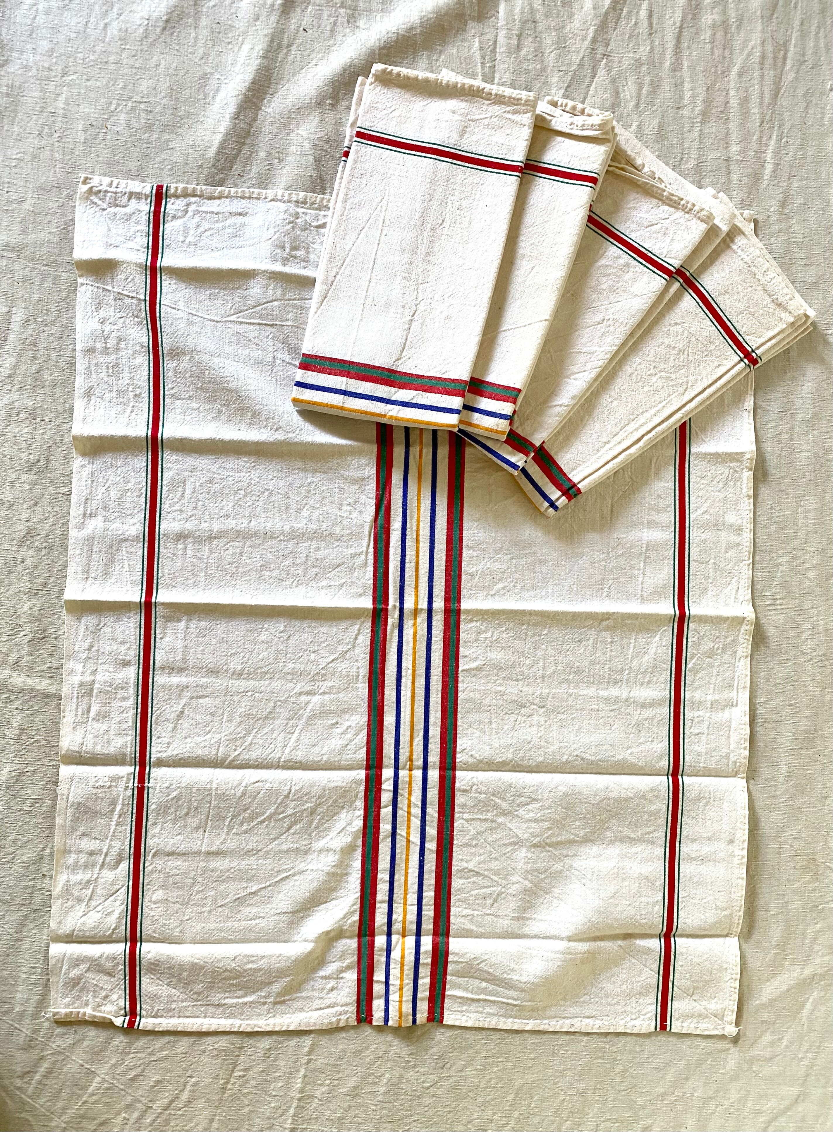 New old cotton tea towels