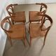 Lot 4 chaises