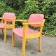 Série de 4 fauteuils vintage années 70-80