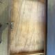 Art Deco desk in wood and walnut veneer.