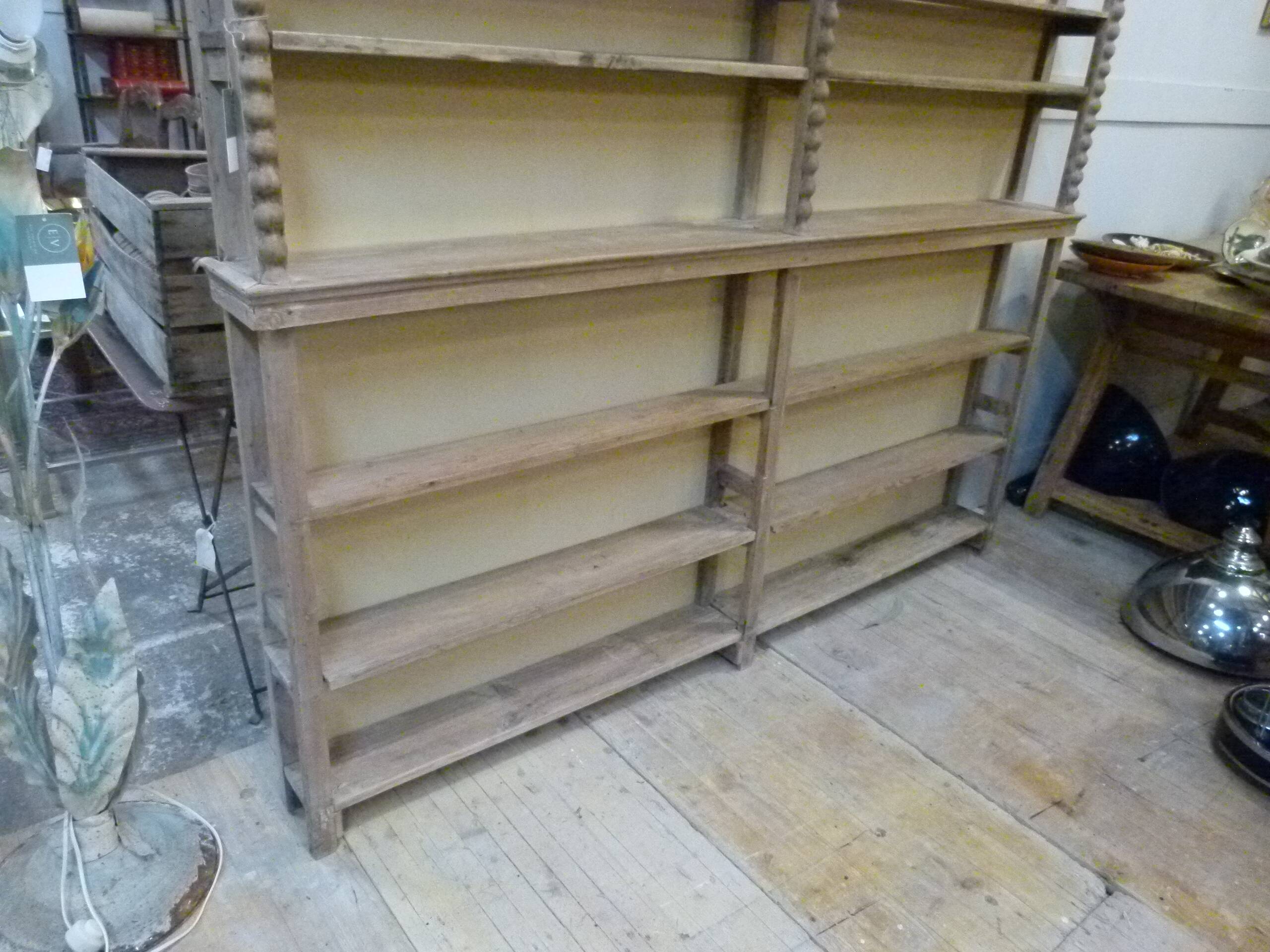 20th century pharmacy shelves