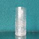 Vintage Structured Glass Vase by Willem Heesen for Leerdam Glass Factory