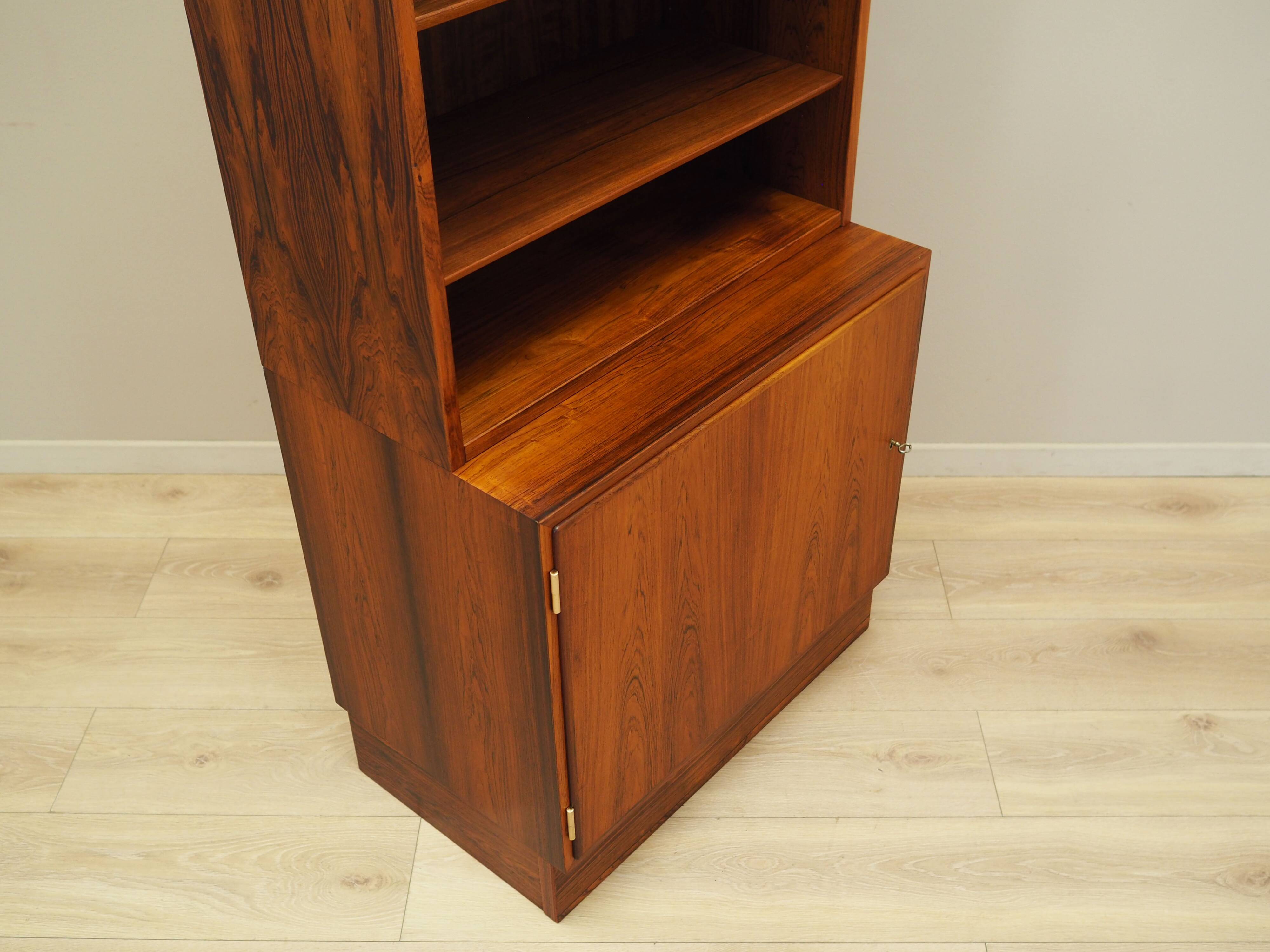 Rosewood bookcase, Danish design, 1970s, production: Hundevad