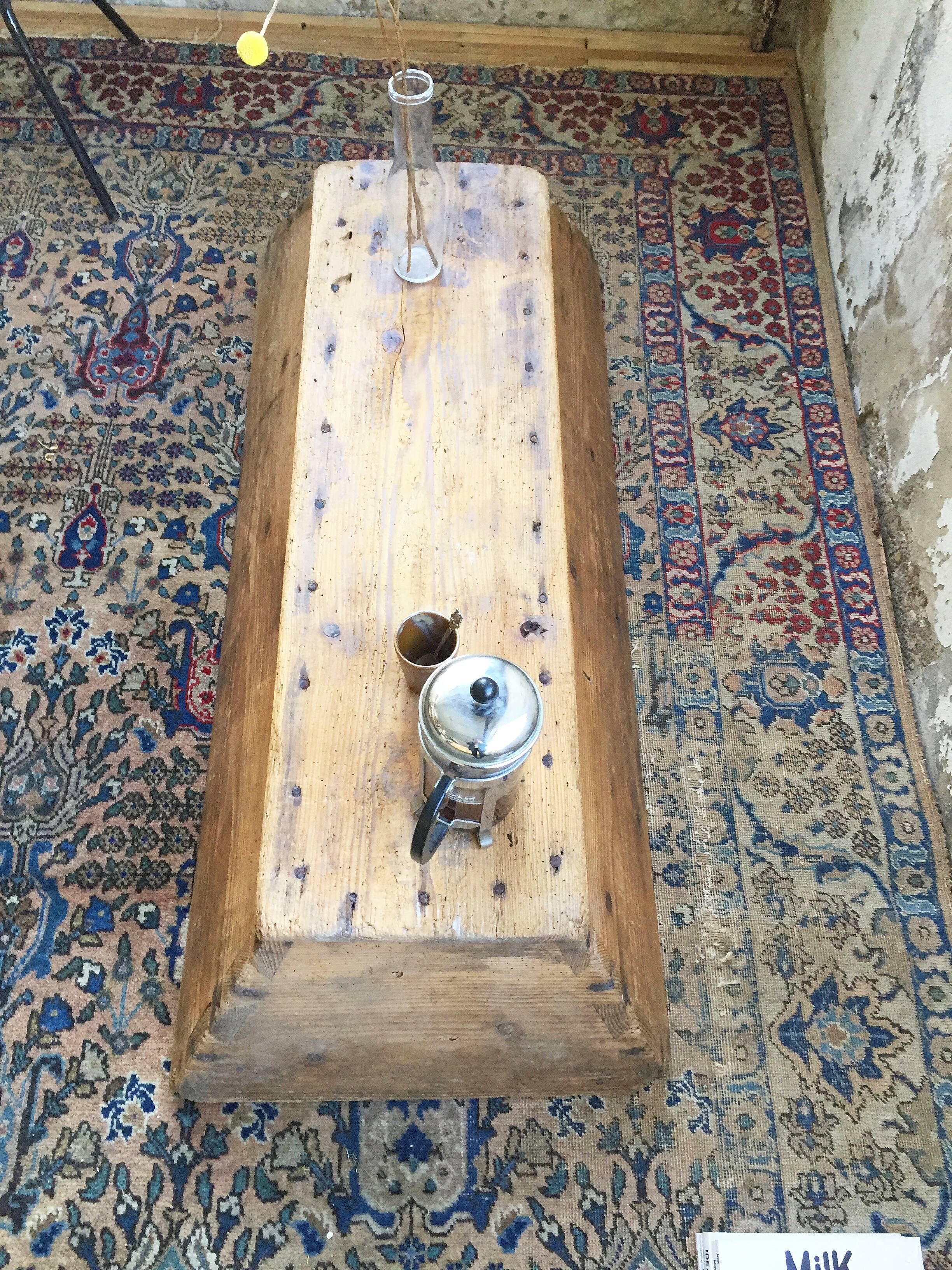 Brutalist coffee table