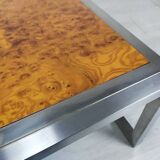 Elm burl coffee table