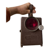 Vintage SNCF railway lamp