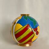 Vase ball enamels of Longwy
