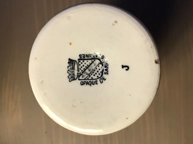 Grey Poupon Mustard Pot