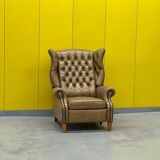 Vintage Handmade Chesterfield Recliner Armchair
