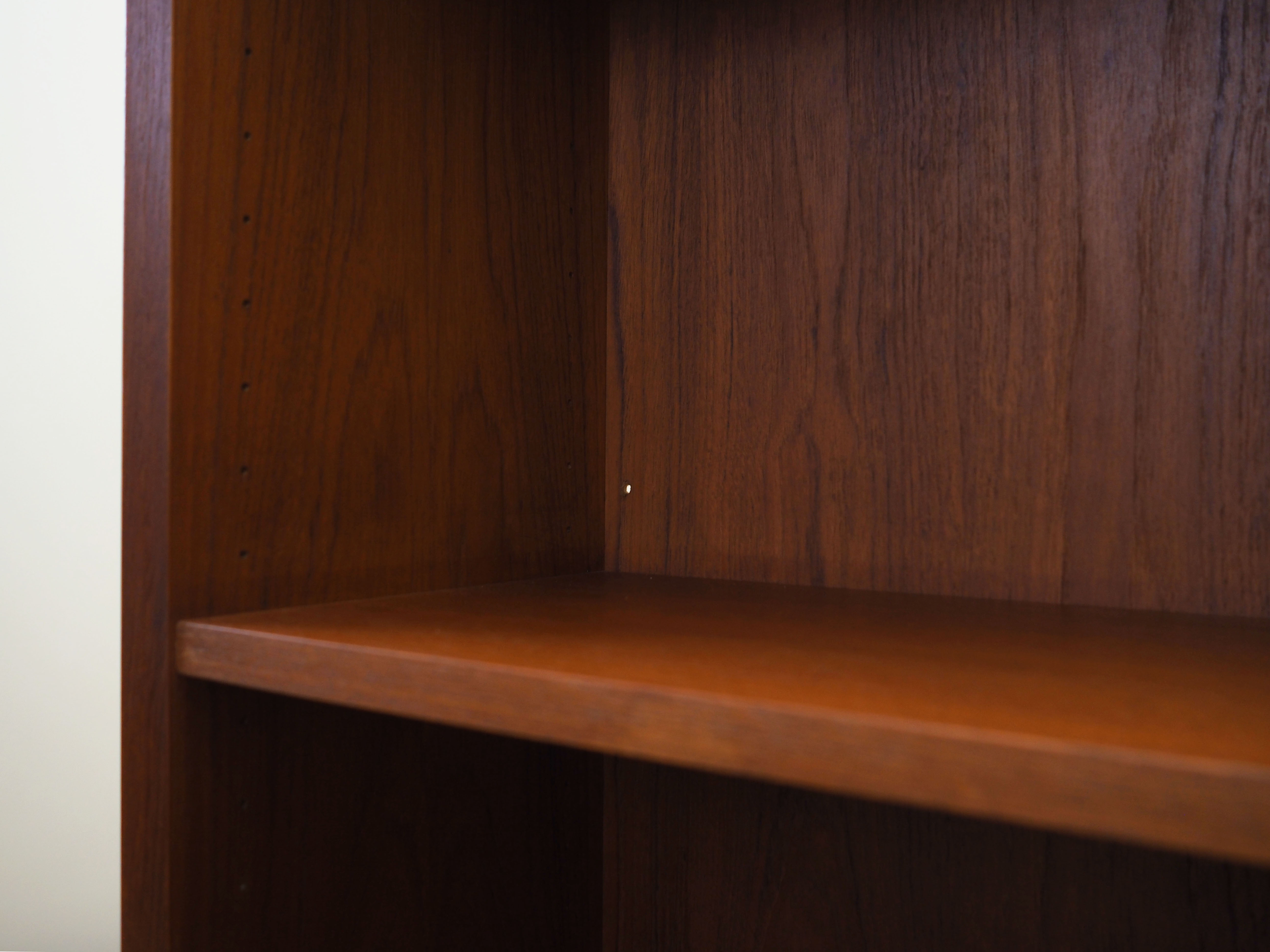 Teak bookcase, Danish design, 1970s, production: Denmark