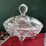 Crystal candy on foot