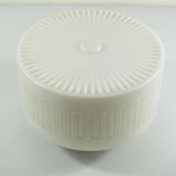 Set of Two 1930s German Art Deco Ceiling Lights, Wila Leuchten, Opal Glass