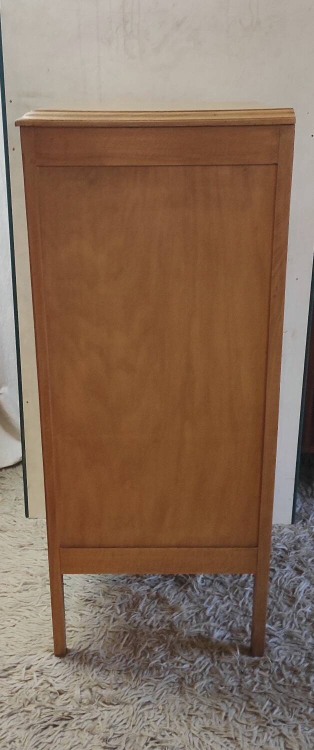 Art Deco style solid wood storage unit - mid 20th century