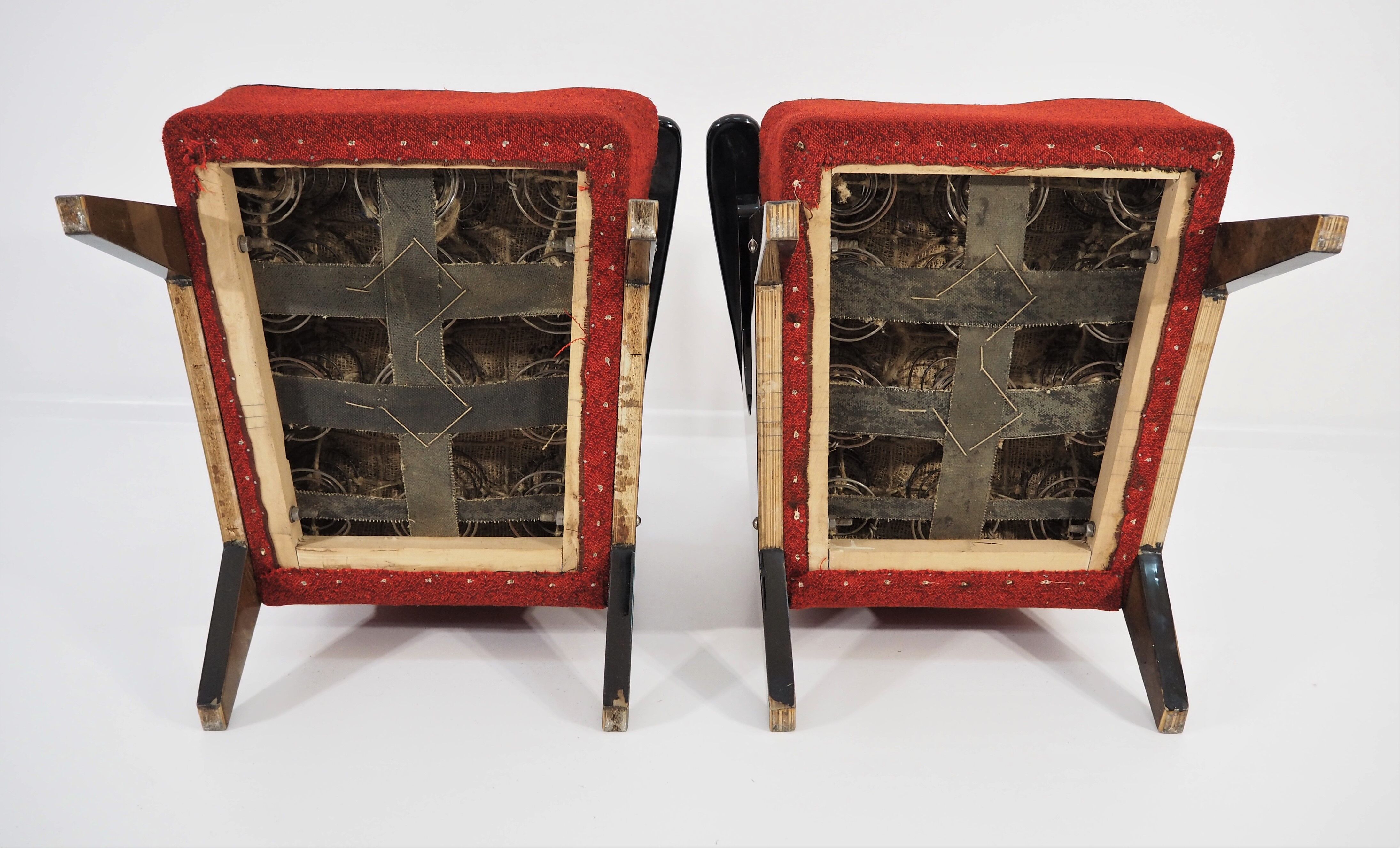 Lounge chairs, 1970s, set of 2