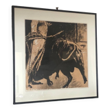 Silkscreen by Michel Cabaret
