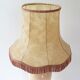 Lampe de table rose pâle 1970 vintage