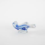 Flower platter, Murano glass, Italian design, 1960s, made in Italy