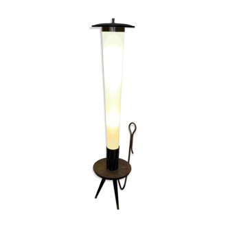 1950s brass floor lamp