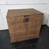 Solid oak chest
