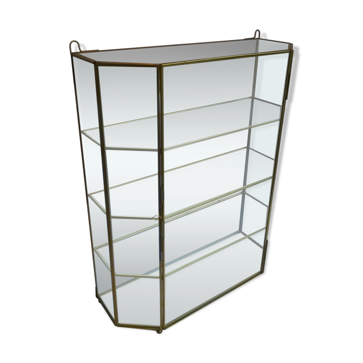 Laiton and glass window