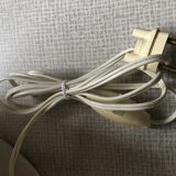 Triple white ceramic dove lamp