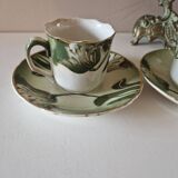2 longwy art nouveau cups