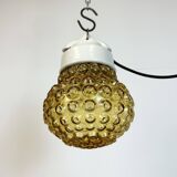 Vintage White Porcelain Pendant Light, 1970s