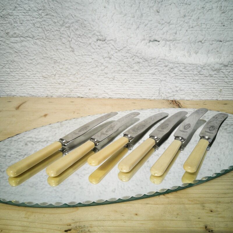 Set of 6 Sheffield knives
