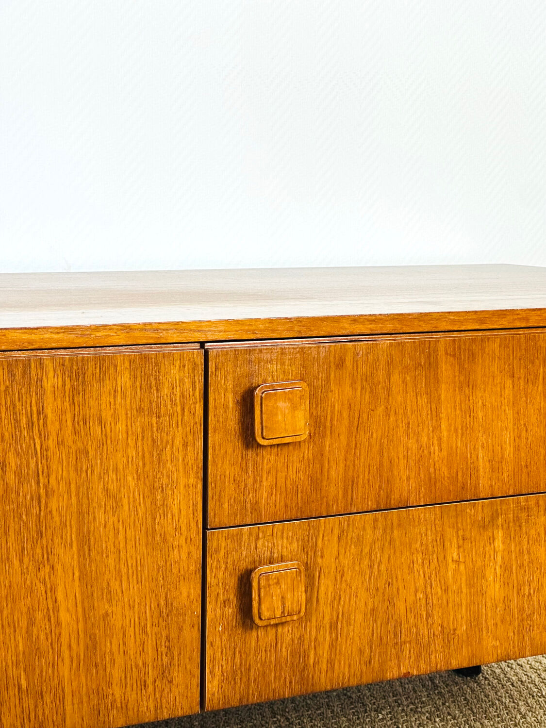 Scandinavian teak sideboard from the 1960s.