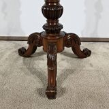 Small Barbière in Solid Mahogany, Restoration Period – 1st part 19th century