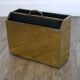 Porte revue vintage en laiton 1960