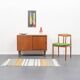 Danish chest of drawers, teak, sliding doors, vintage