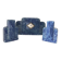 Odyv 1940 Art Deco Blue Fireplace Trim