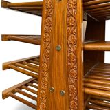 Wooden magazine rack, Circa 1950