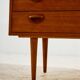 Four-drawer chest of drawers by Kai Kristiansen for Feldballes Møbler