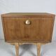 Table de chevet vintage en bois – Esprit années 50/60