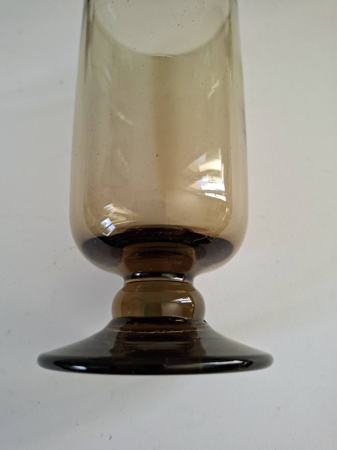 Verres soufflés bouche 70's