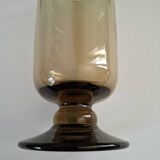 Verres soufflés bouche 70's